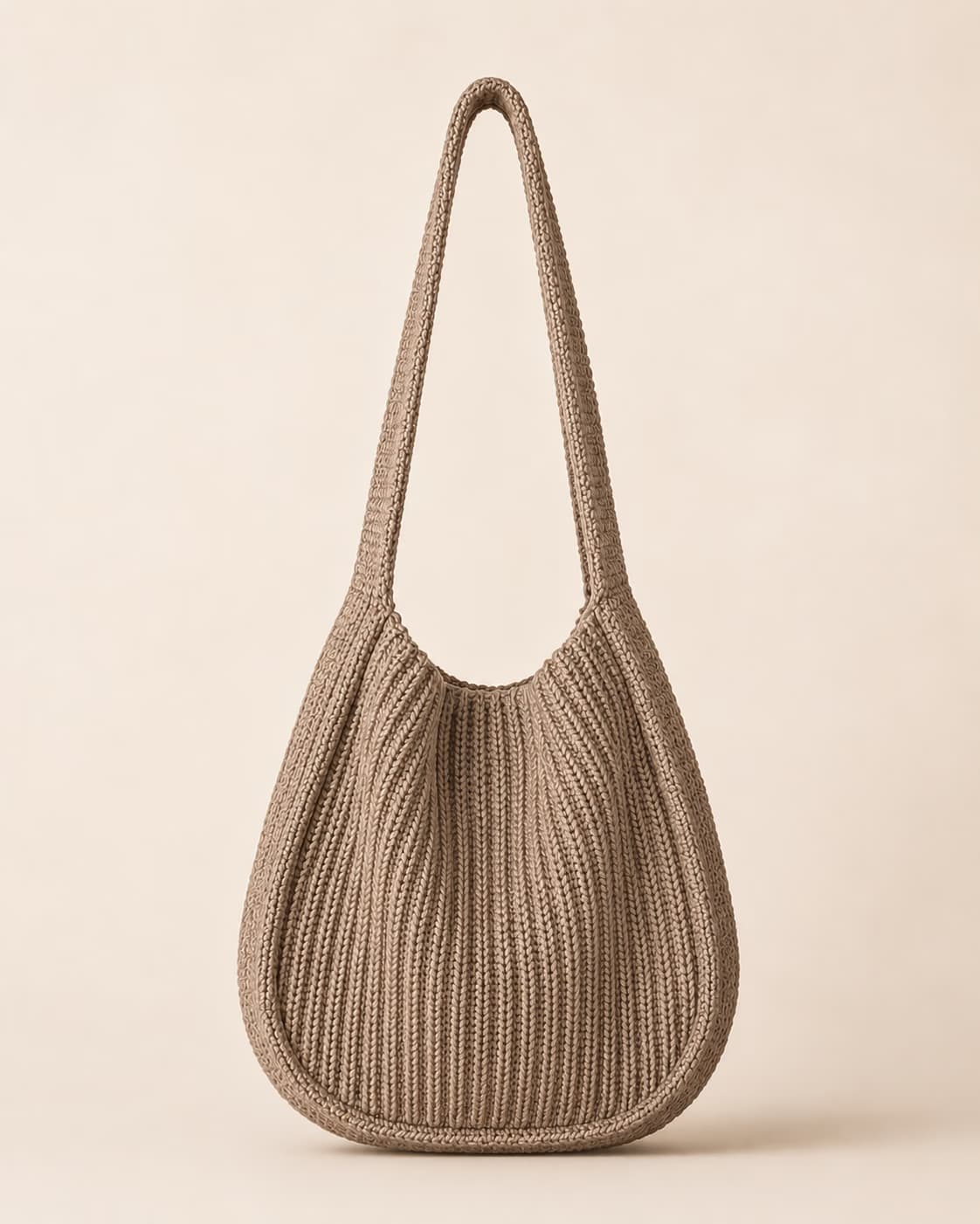 Pebble Tote in Pebble, front hero.
