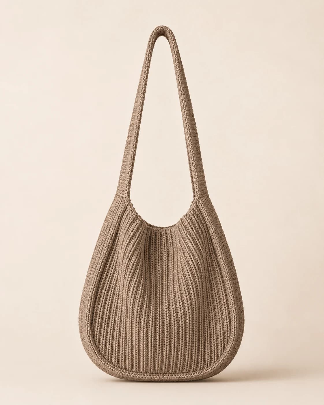 Pebble Tote in Pebble, front hero.